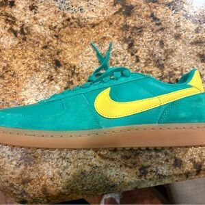Green and Yellow Nike